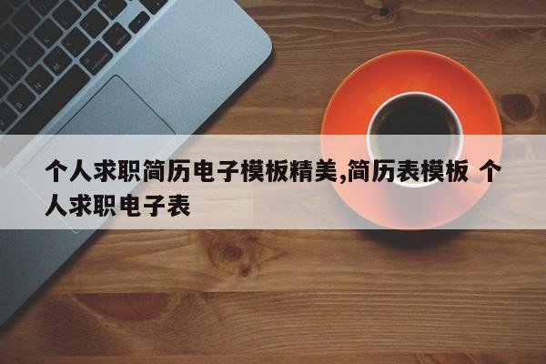 个人求职简历电子模板精美,简历表模板 个人求职电子表